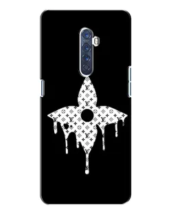 Чохол для OPPO Reno 2 з картинкою «Квіткова монограма»