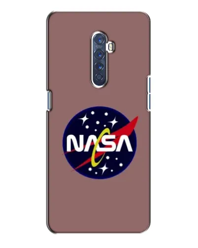 Чехол для OPPO Reno 2 с картинкой «NASA — ретро космос»