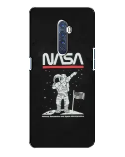 Чехол для OPPO Reno 2 с картинкой «NASA — шагаем по Луне» Чехол для OPPO Reno 2 с картинкой «NASA — шагаем по Луне»