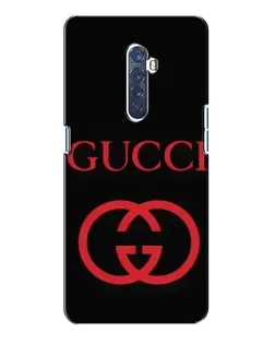 Чохол для OPPO Reno 2 з картинкою «Gucci — червоний логотип»