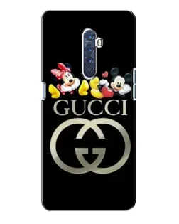 Чохол для OPPO Reno 2 з картинкою «Gucci — герої Disney»
