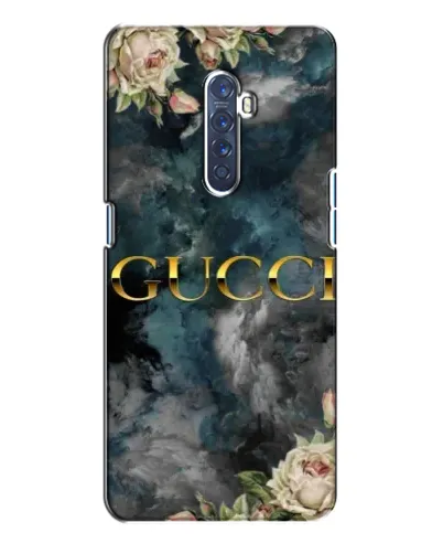 Чохол для OPPO Reno 2 з картинкою «Абстрактні квіти Gucci»