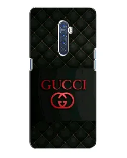 Чохол для OPPO Reno 2 з картинкою «Gucci — стьобаний чорний»