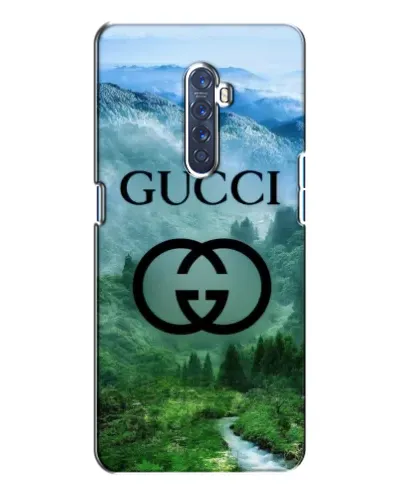 Чохол для OPPO Reno 2 з картинкою «Gucci — гірський пейзаж»