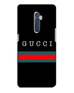 Чохол для OPPO Reno 2 з картинкою «Gucci — червоний пояс»
