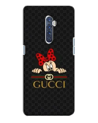 Чохол для OPPO Reno 2 з картинкою «Мінні Маус Gucci — чорний»