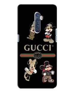 Чохол для OPPO Reno 2 з картинкою «Gucci — герої Disney та монограма»
