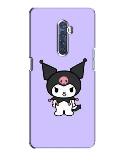 Чохол для OPPO Reno 2 з картинкою «Kuromi — ніжний фіолетовий»