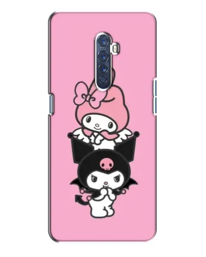 Чохол для OPPO Reno 2 з картинкою «My Melody та Kuromi»