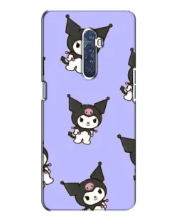 Чохол для OPPO Reno 2 з картинкою «Паттерн з Kuromi»
