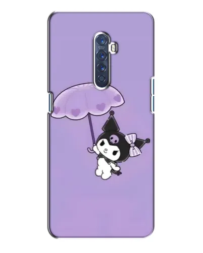 Чохол для OPPO Reno 2 з картинкою «Kuromi з парасолькою»