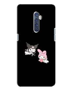 Чохол для OPPO Reno 2 з картинкою «My Melody та Kuromi»