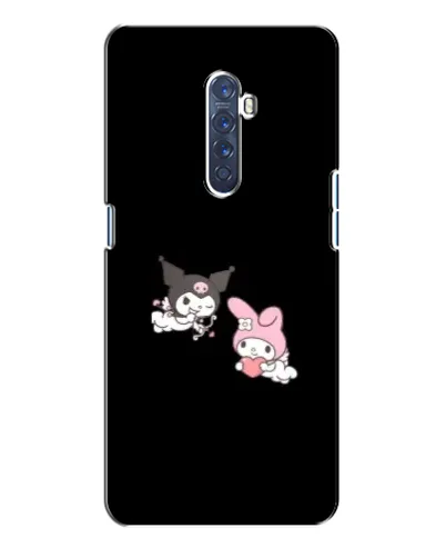 Чохол для OPPO Reno 2 з картинкою «My Melody та Kuromi»