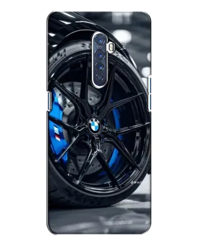 Чохол для OPPO Reno 2 з картинкою «Колесо BMW зблизька»