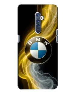 Чохол для OPPO Reno 2 з картинкою «Золотистий дим BMW»