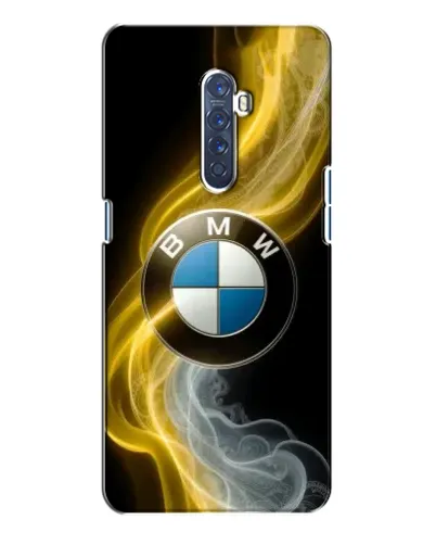 Чохол для OPPO Reno 2 з картинкою «Золотистий дим BMW»