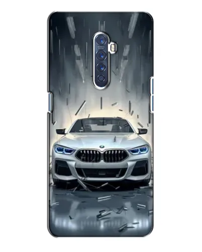 Чохол для OPPO Reno 2 з картинкою «BMW у світлі фар»