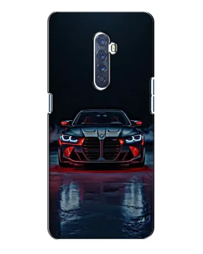 Чохол для OPPO Reno 2 з картинкою «BMW на мокрій дорозі»