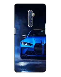 Чохол для OPPO Reno 2 з картинкою «Блакитна BMW M4»