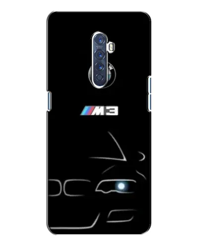 Чохол для OPPO Reno 2 з картинкою «Мінімалістичний принт BMW M3»