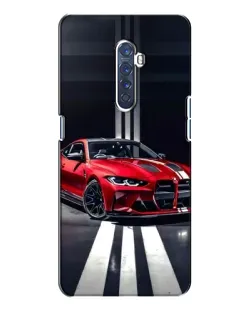 Чохол для OPPO Reno 2 з картинкою «Червона BMW на дорозі»