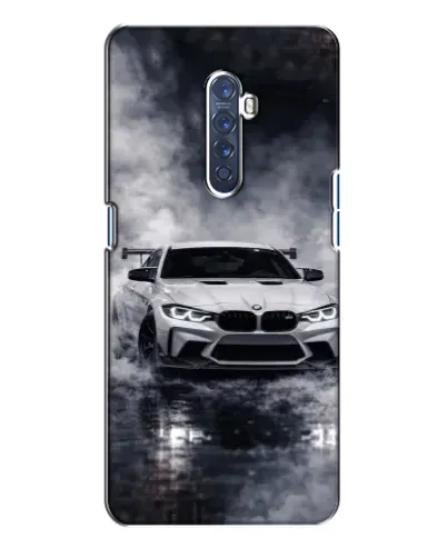 Чохол для OPPO Reno 2 з картинкою «BMW крізь туман»