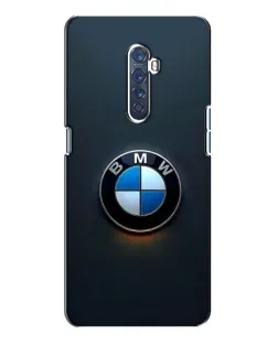 Чохол для OPPO Reno 2 з картинкою «Логотип BMW — мінімалізм»
