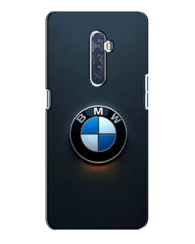 Чохол для OPPO Reno 2 з картинкою «Логотип BMW — мінімалізм»