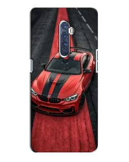 Чохол для OPPO Reno 2 з картинкою «BMW на червоній доріжці»