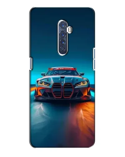 Чехол для OPPO Reno 2 с картинкой «BMW — огни неона» Чехол для OPPO Reno 2 с картинкой «BMW — огни неона»