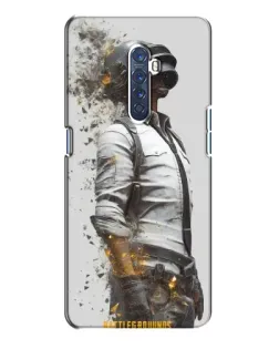 Чехол для OPPO Reno 2 с картинкой «PUBG — боец в пыли»