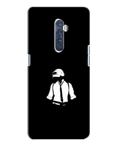 Чехол для OPPO Reno 2 с картинкой «PUBG — белый шлем» Чехол для OPPO Reno 2 с картинкой «PUBG — белый шлем»