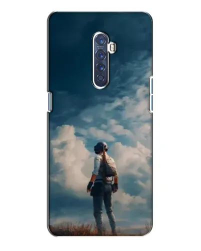 Чехол для OPPO Reno 2 с картинкой «Герой PUBG на скале» Чехол для OPPO Reno 2 с картинкой «Герой PUBG на скале»