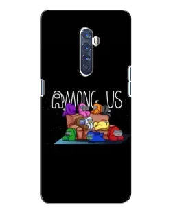 Чохол для OPPO Reno 2 з картинкою «Логотип Among Us» Чохол для OPPO Reno 2 з картинкою «Логотип Among Us»