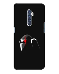 Чехол для OPPO Reno 2 с картинкой «Among Us шлем»