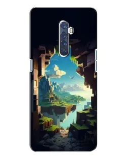 Чохол для OPPO Reno 2 з картинкою «Вид з печери» Чохол для OPPO Reno 2 з картинкою «Вид з печери»