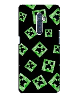Чохол для OPPO Reno 2 з картинкою «Паттерн з кріперами» Чохол для OPPO Reno 2 з картинкою «Паттерн з кріперами»