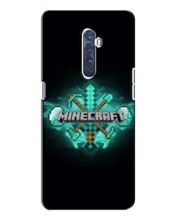 Чохол для OPPO Reno 2 з картинкою «Minecraft Diamond лого» Чохол для OPPO Reno 2 з картинкою «Minecraft Diamond лого»