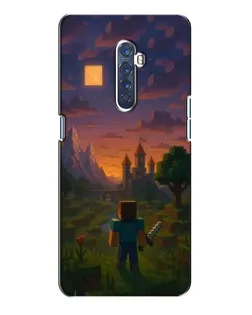 Чохол для OPPO Reno 2 з картинкою «Стів біля вежі» Чохол для OPPO Reno 2 з картинкою «Стів біля вежі»