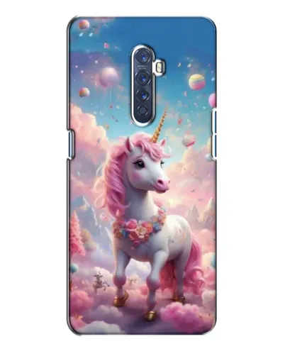 Чехол для OPPO Reno 2 с картинкой «Единорог среди облаков» Чехол для OPPO Reno 2 с картинкой «Единорог среди облаков»