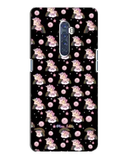 Чехол для OPPO Reno 2 с картинкой «Magic Unicorn паттерн»