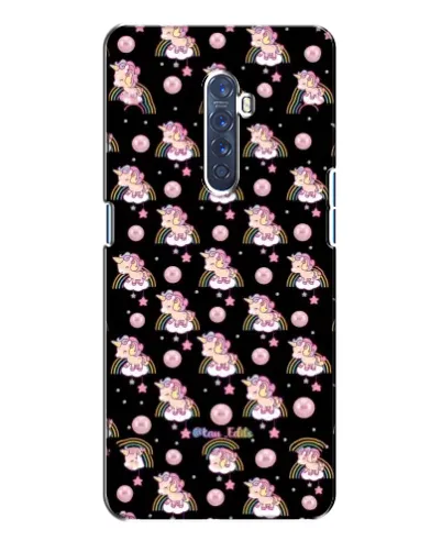 Чехол для OPPO Reno 2 с картинкой «Magic Unicorn паттерн» Чехол для OPPO Reno 2 с картинкой «Magic Unicorn паттерн»