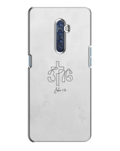 Чехол для OPPO Reno 2 с картинкой «Иоанна 3:16 Крест» Чехол для OPPO Reno 2 с картинкой «Иоанна 3:16 Крест»