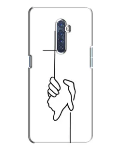 Чохол для OPPO Reno 2 з картинкою «Рука тримає»