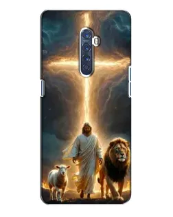 Чохол для OPPO Reno 2 з картинкою «Лев Юди та Світло»