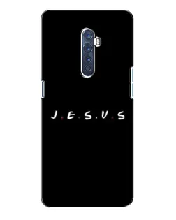 Чехол для OPPO Reno 2 с картинкой «Точки веры J.E.S.U.S.»
