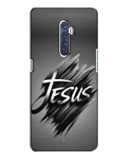 Чехол для OPPO Reno 2 с картинкой «Надпись Jesus Graffiti»
