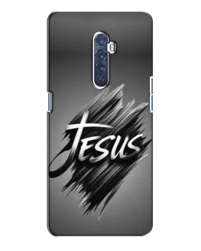 Чехол для OPPO Reno 2 с картинкой «Надпись Jesus Graffiti» Чехол для OPPO Reno 2 с картинкой «Надпись Jesus Graffiti»