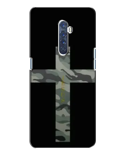 Чехол для OPPO Reno 2 с картинкой «Милитари Крест» Чехол для OPPO Reno 2 с картинкой «Милитари Крест»