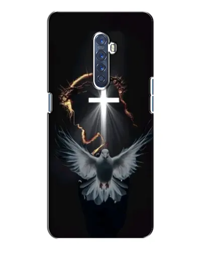 Чехол для OPPO Reno 2 с картинкой «Голубь и Свет» Чехол для OPPO Reno 2 с картинкой «Голубь и Свет»